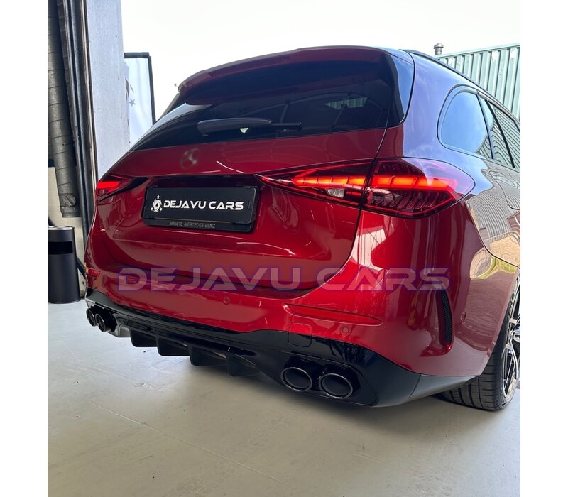 C43 AMG Look Diffuser for Mercedes Benz C Class W206 S206