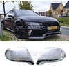 OEM Line ® Matt Chrome Mirror Caps for Audi A7 4G / S7 / RS7 / S line