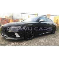 Matt Chrome Mirror Caps for Audi A7 4G / S7 / RS7 / S line