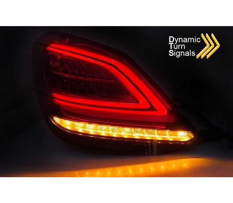 Facelift Look LED Tail Lights for Mercedes Benz C Class W205 Sedan