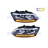 OEM Line ® Xenon Look Dynamische LED Scheinwerfer für Volkswagen Polo 6R / 6C