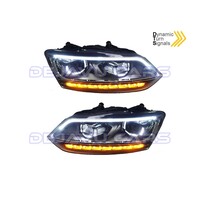 Xenon Look Dynamic LED Headlights for Volkswagen Polo 6R / 6C