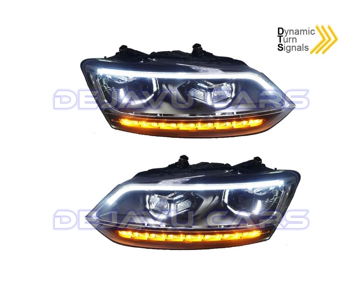 Xenon Look Dynamische LED Scheinwerfer für Volkswagen Polo 6R / 6C