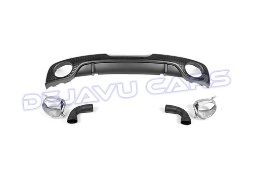 OEM Line ® TT RS Look Diffuser for Audi Audi TT 8J S line (2006-2014) MK2