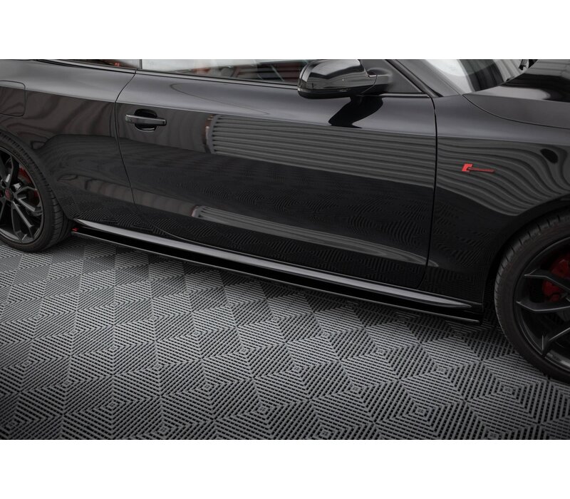 Side Skirts Diffuser voor Audi A5 8T / S5 / S line Coupe / Cabrio