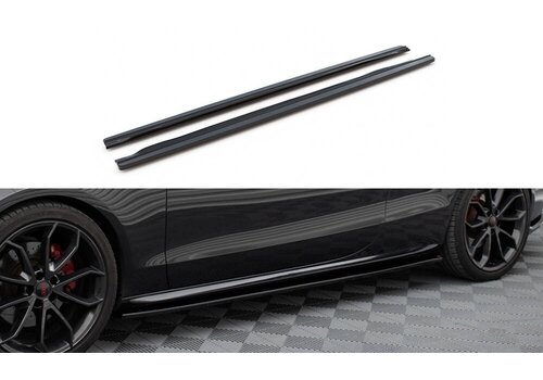 Maxton Design Side Skirts Diffuser for Audi A5 8T / S5 / S line Coupe / Cabrio