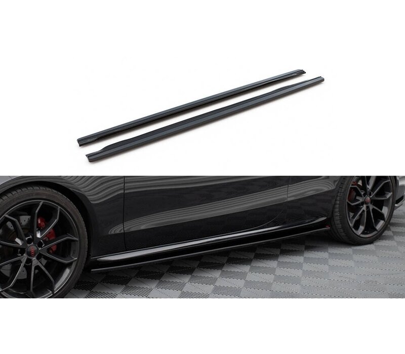 Side Skirts Diffuser für Audi A5 8T / S5 / S line Coupe / Cabrio