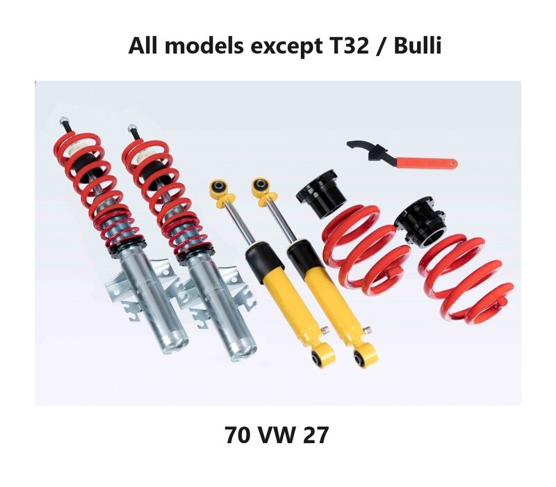 V-MAXX Schroefset voor VW Transporter T5 / T5.1  & T6 / T6.1