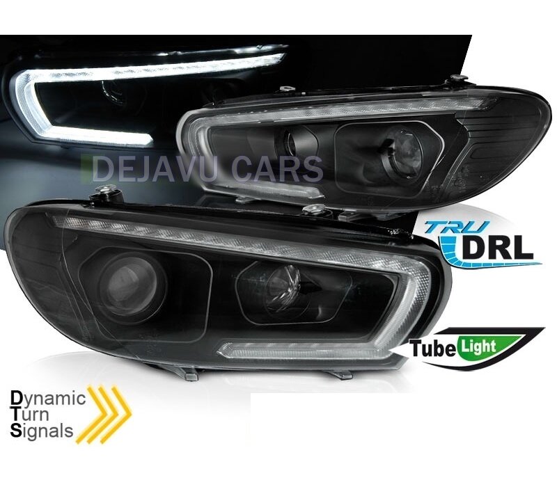 Dynamic LED Headlights Bi Xenon look for Volkswagen Scirocco 3