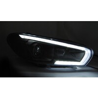 Dynamic LED Headlights Bi Xenon look for Volkswagen Scirocco 3