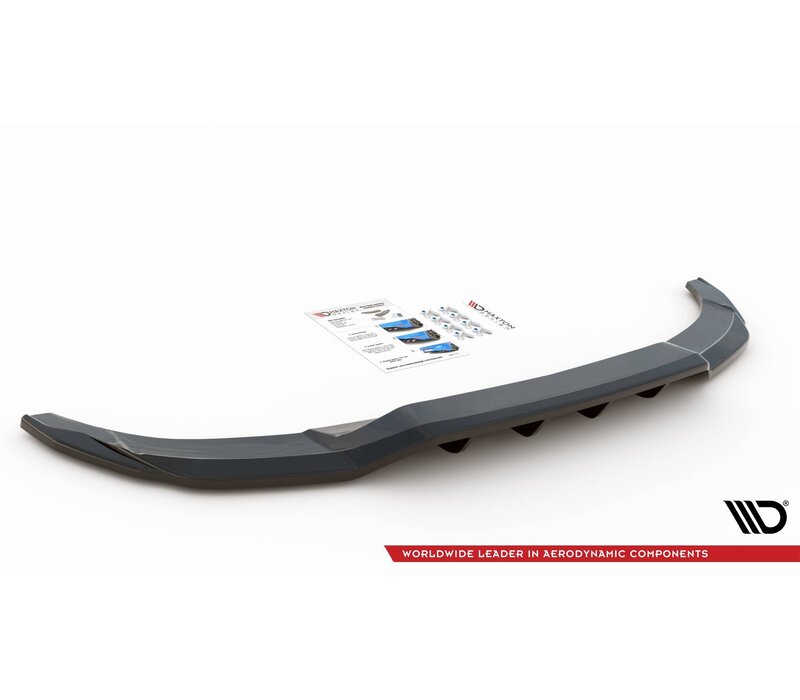 Central Rear Splitter for Audi A3 8Y S line Sportback