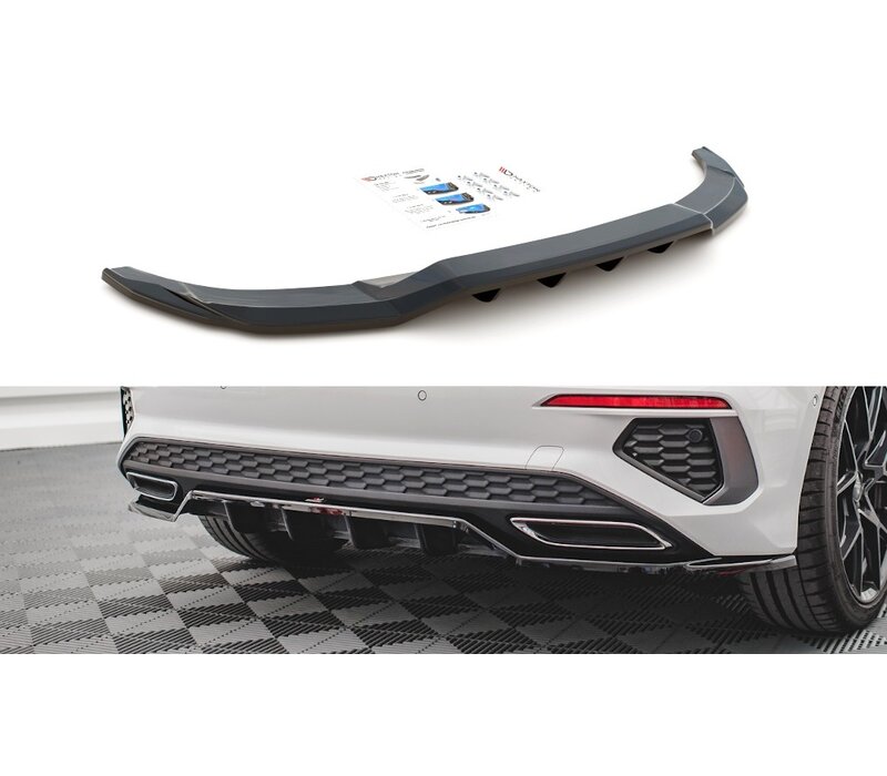 Central Rear Splitter for Audi A3 8Y S line Sportback