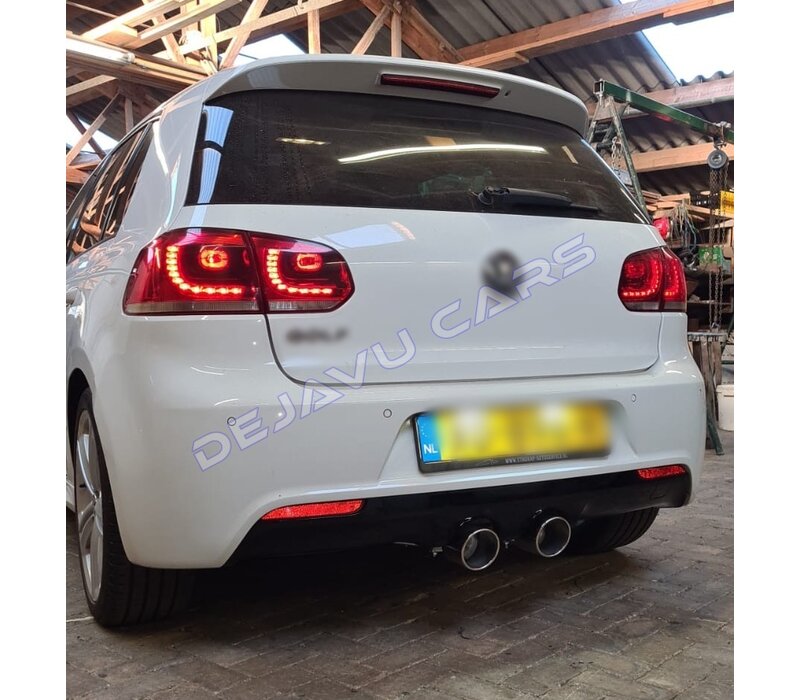 Diffuser voor Volkswagen Golf 6 R20 / R line