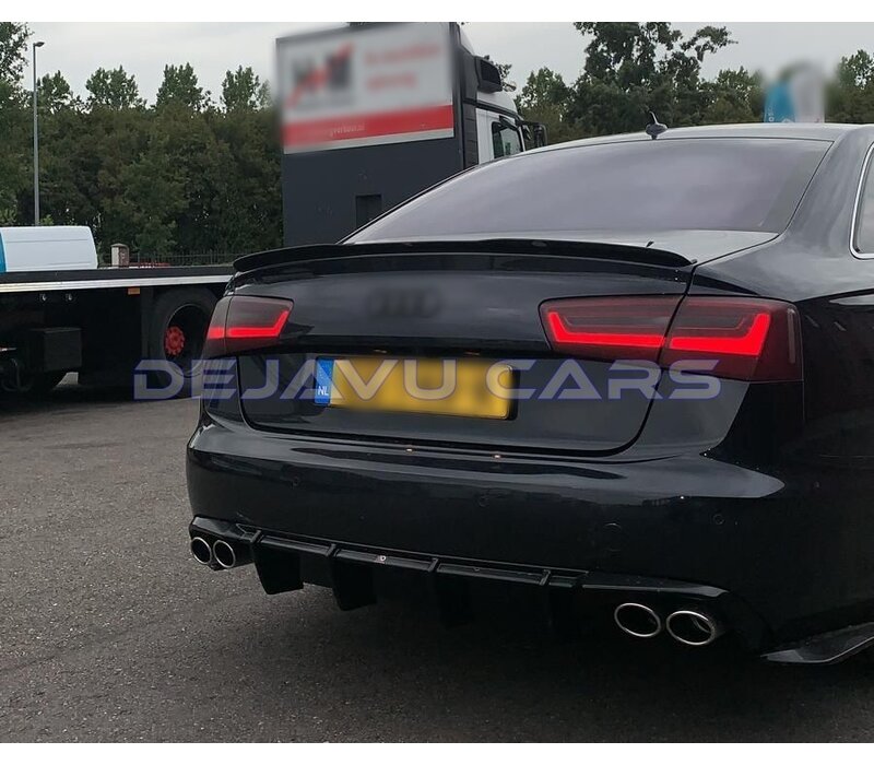 Aggressive Diffuser voor Audi A6 C7 / S line / S6