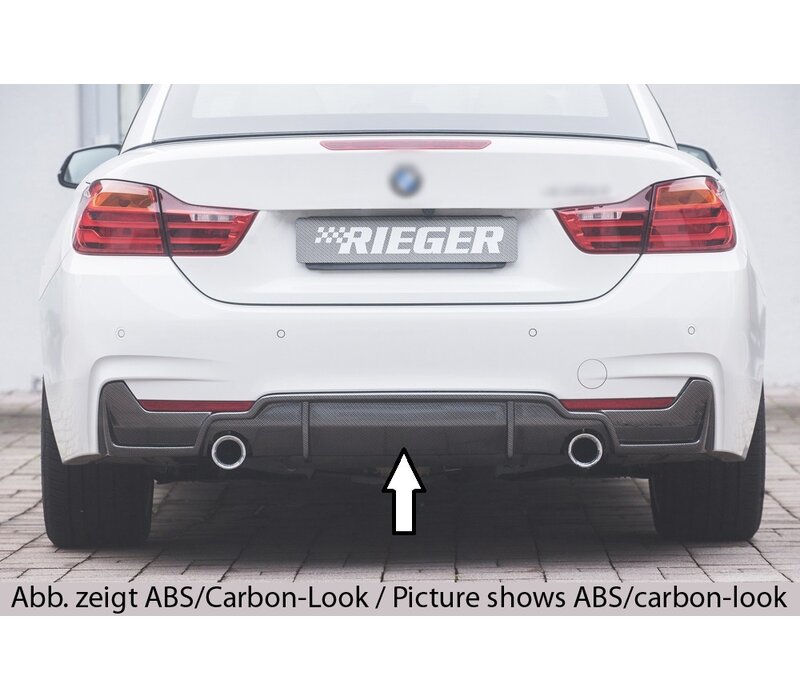 Sport Diffuser for BMW  4 Series F32 / F33 / F36 with M Package