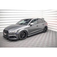 Side skirts Diffuser for Audi S3 8V / A3 8V S line Sportback