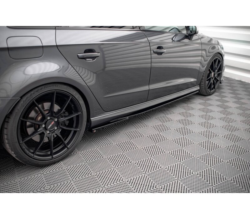 Side skirts Diffuser for Audi S3 8V / A3 8V S line Sportback