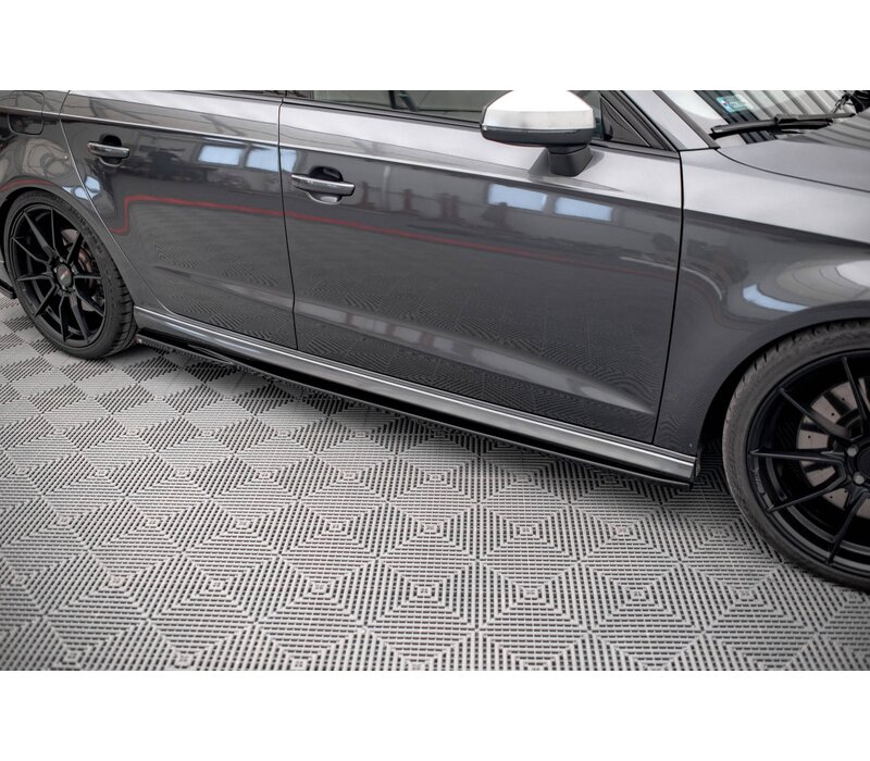 Side skirts Diffuser for Audi S3 8V / A3 8V S line Sportback