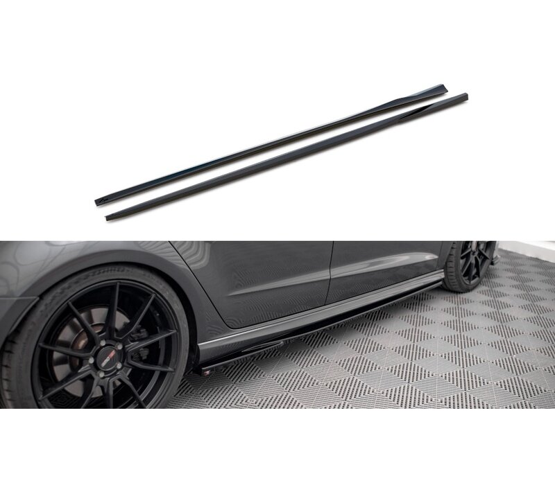 Side skirts Diffuser voor Audi S3 / A3 8V S line Sportback