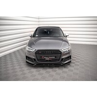 Front splitter V.1 for Audi S3 8V / A3 8V S line Facelift Sportback / Hatchback