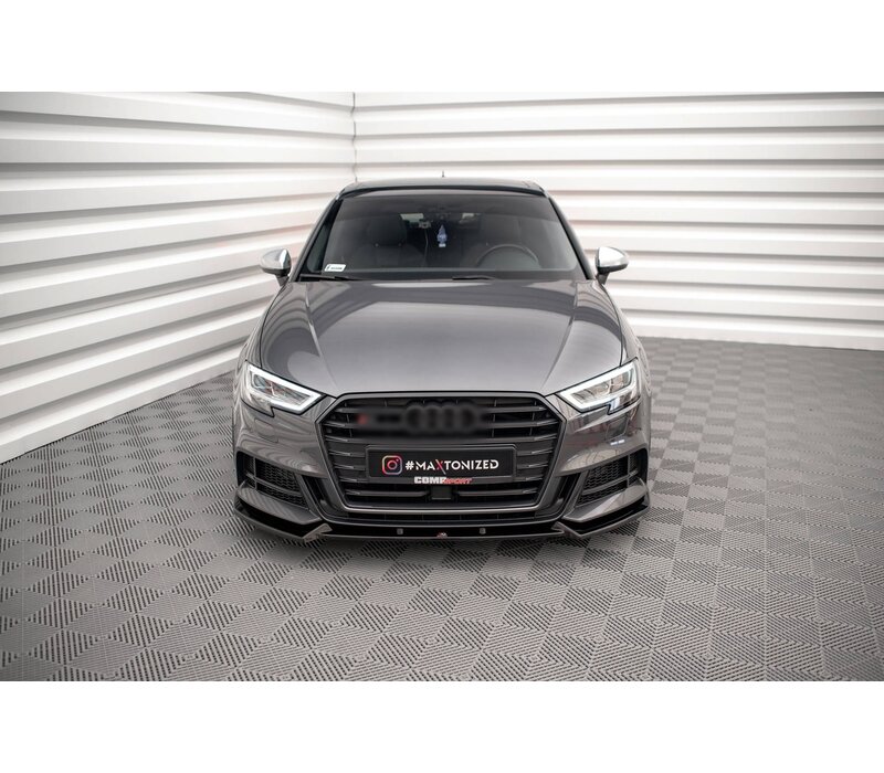 Front splitter V.1 für Audi S3 8V / A3 8V S line Facelift Sportback / Hatchback