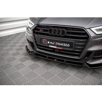 Front splitter V.1 for Audi S3 8V / A3 8V S line Facelift Sportback / Hatchback