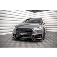 Front splitter V.1 für Audi S3 8V / A3 8V S line Facelift Sportback / Hatchback