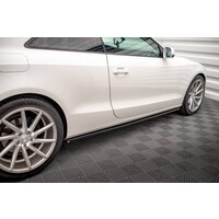 Side Skirts Diffuser V.2 voor Audi A5 8T / S5 / S line Coupe / Cabrio