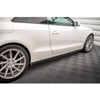 Side Skirts DiffuserV.2  für Audi A5 8T / S5 / S line Coupe / Cabrio