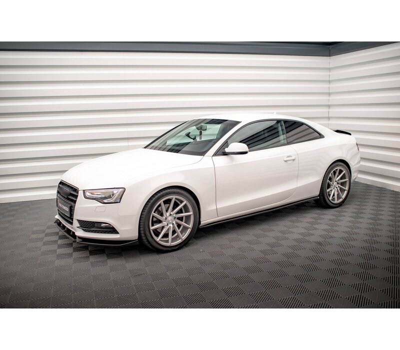 Side Skirts DiffuserV.2  for Audi A5 8T / S5 / S line Coupe / Cabrio