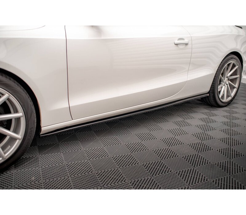 Side Skirts DiffuserV.2  for Audi A5 8T / S5 / S line Coupe / Cabrio