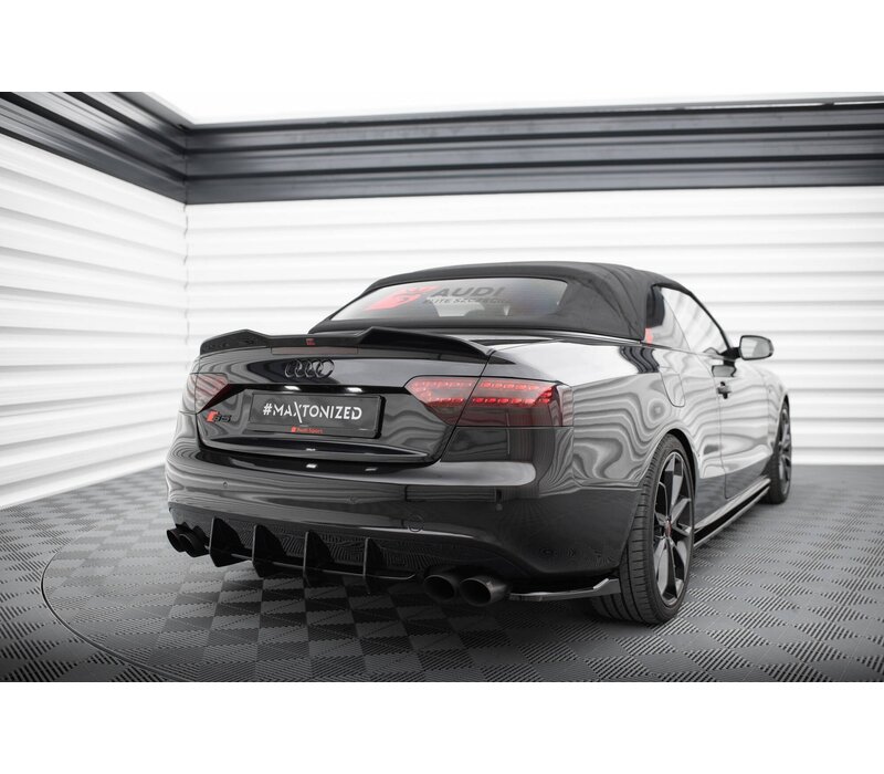 Tailgate spoiler 3D for Audi A5 B8 8T / S5 / S line Coupe / Cabrio