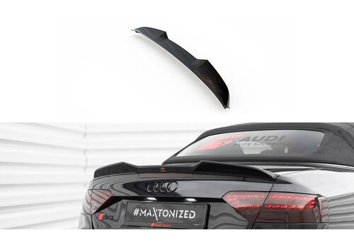 Maxton Design Tailgate spoiler 3D for Audi A5 B8 8T / S5 / S line Coupe / Cabrio