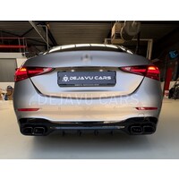 C63S AMG Look Diffuser voor Mercedes Benz C-Klasse W206 / S206