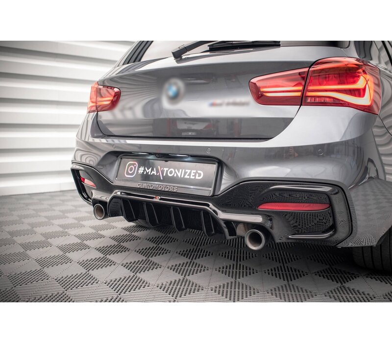 Aggressive Diffuser voor BMW 1 Serie F20 LCI / F21 LCI