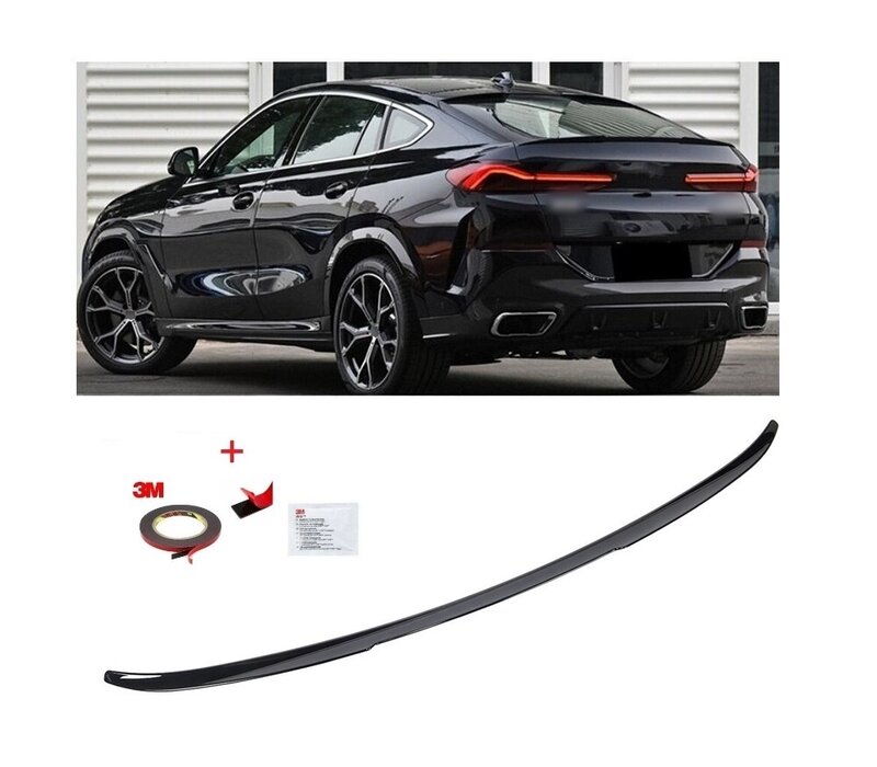 Sport Achterklep spoiler voor BMW X6 G06