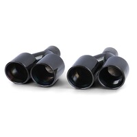 Sport Look Exhaust tips Black Edition