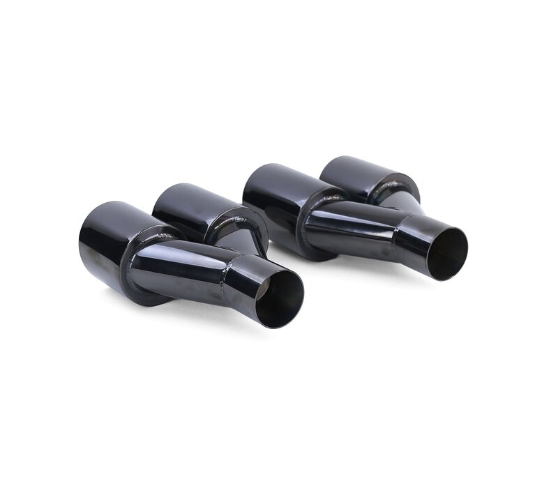 Sport Look Exhaust tips Black Edition