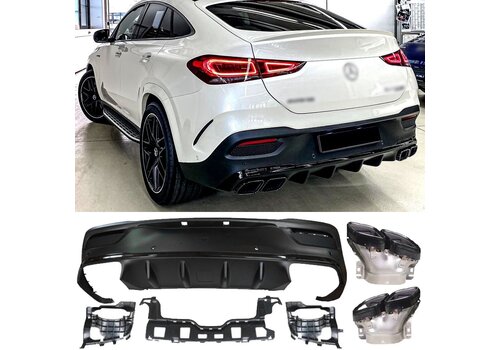 OEM Line ® GLE63 AMG Look Diffuser voor Mercedes Benz GLE C167 Coupe