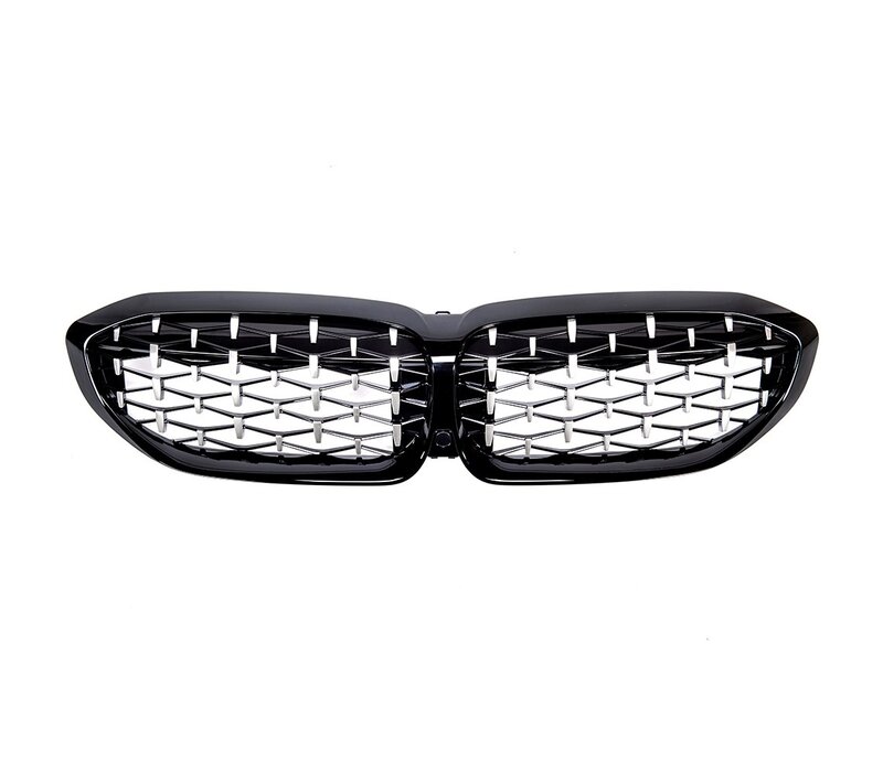 Black Diamond Look Sport Front Grill voor BMW 3 Serie G20 / G21 - Copy