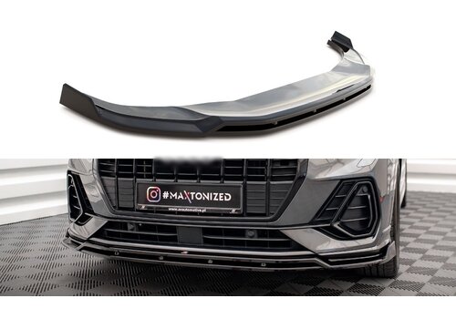 Maxton Design Front splitter V.2  for Audi Q3 F3 S line