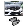 OEM Line ® Black/Chrome Diamond Look Sport Front Grill for BMW 5 Series G30 / G31