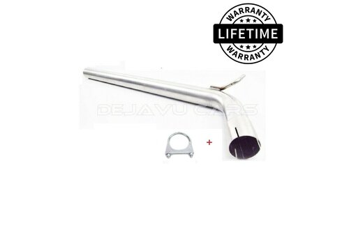 OEM Line ® Sport Exhaust Middle Silencer (Resonator - Delete) for Volkswagen Golf 7 1.4 / Audi A3 8V 1.4 / Seat Leon (5F) 1.4