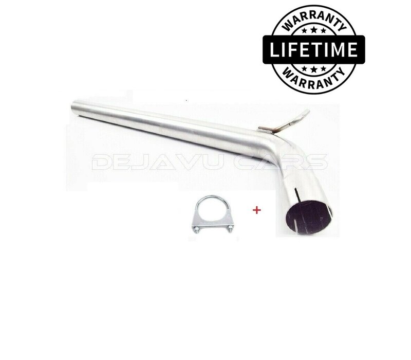 Sport Exhaust Middle Silencer (Resonator - Delete) for Volkswagen Golf 7 1.4 / Audi A3 8V 1.4 / Seat Leon (5F) 1.4