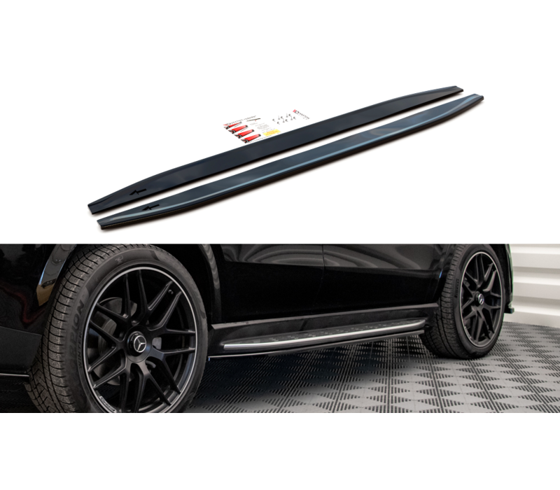 Side Skirts Diffuser voor Mercedes Benz GLE Coupe C167 / GLE SUV V167 AMG Line