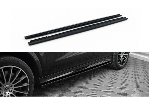 Maxton Design Seitenschweller Diffusor für Mercedes Benz GLE Coupe C167 / GLE SUV V167 AMG Line