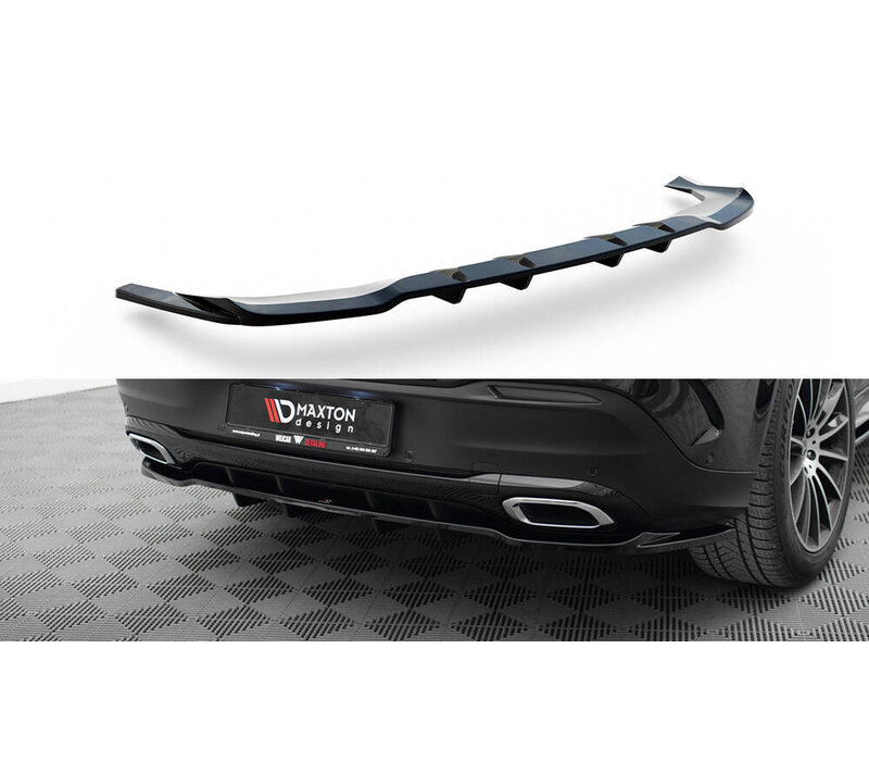 Central Rear Splitter for Mercedes Benz GLE Coupe C167 AMG Line