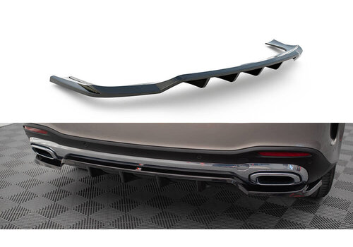 Maxton Design Central Rear Splitter für Mercedes Benz GLE SUV V167 AMG Line