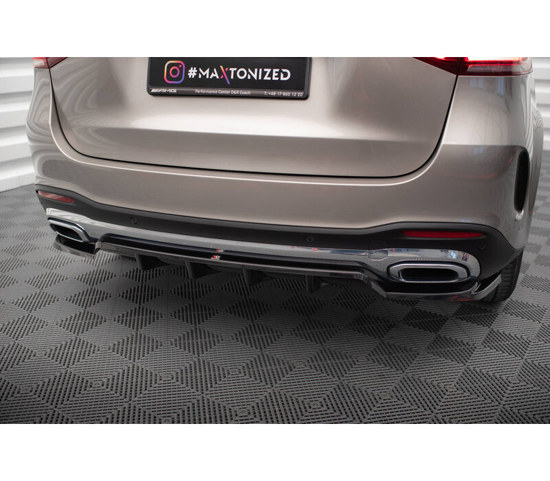 Central Rear Splitter for Mercedes Benz GLE SUV V167 AMG Line