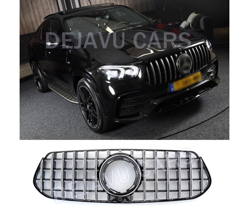 GT-R Panamericana Look Front Grill for Mercedes Benz GLE-Class W167 SUV /  COUPE C167